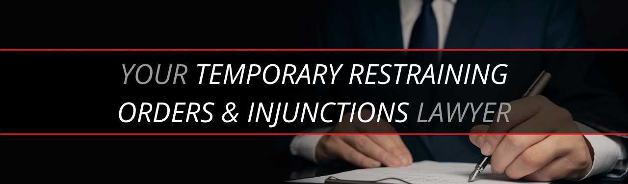 Temporary Restraining Orders & Injunctions – DeBlasio Law Group, LLC